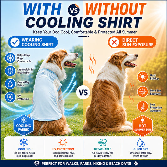 Ice Silk Sun Protection Quick Dry Dog T-Shirt