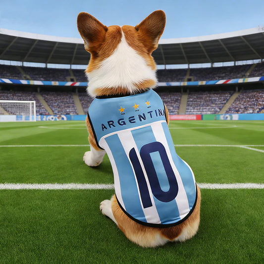 Breathable Pet Football Jersey Dog Soccer Sport Shirt