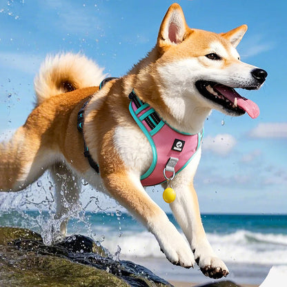 No-Pull Step-In Dog Harness – Adjustable Reflective Padded Vest