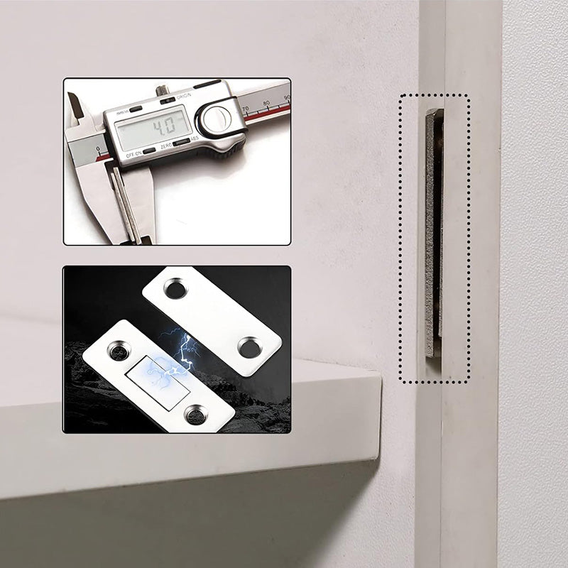 Ultra-Thin Invisible Cabinet Door Magnetic Catch