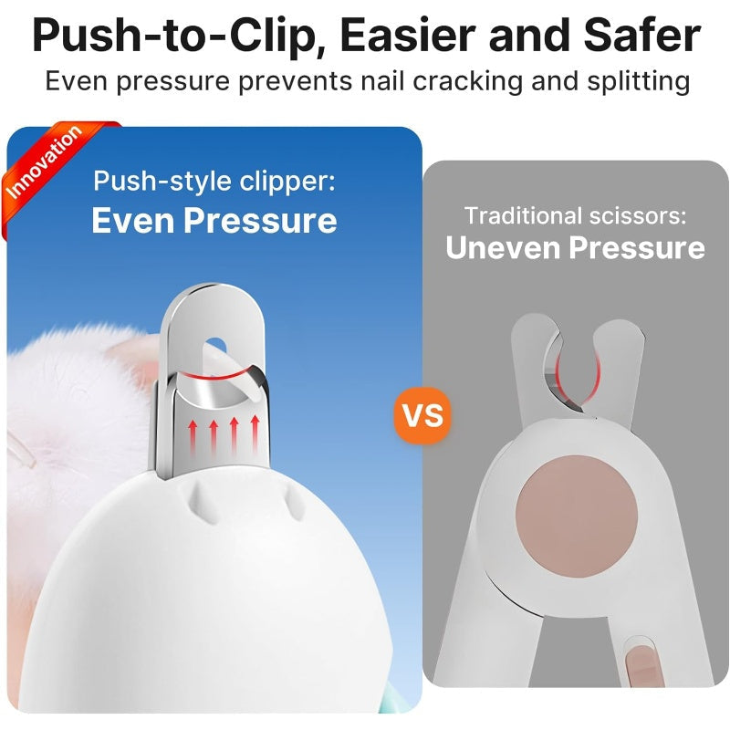 Adjustable Anti-Splash Cat Nail Clipper