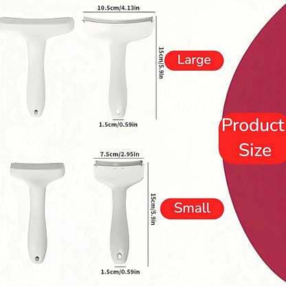 V-Tooth Curved Pet Hair Removal Comb – Gentle Deshedding Grooming Tool
