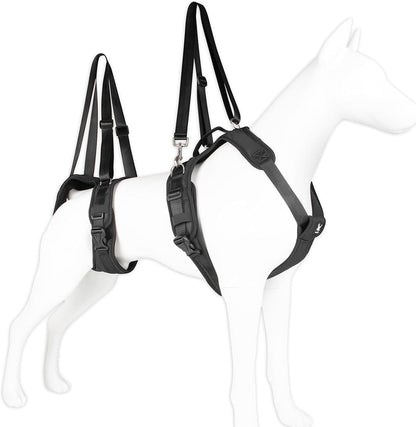 Tactical Dog Lift Harness – 2-in-1 Modular Front & Rear Leg Support for Senior, Recovering & Disabled Dogs