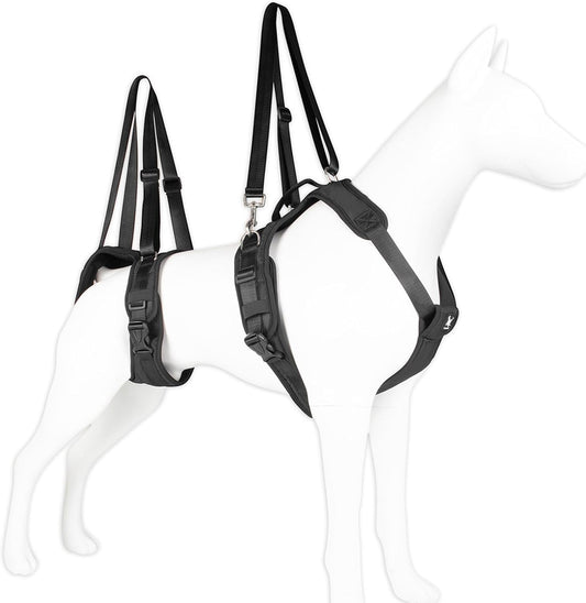 Tactical Dog Lift Harness – 2-in-1 Modular Front & Rear Leg Support for Senior, Recovering & Disabled Dogs