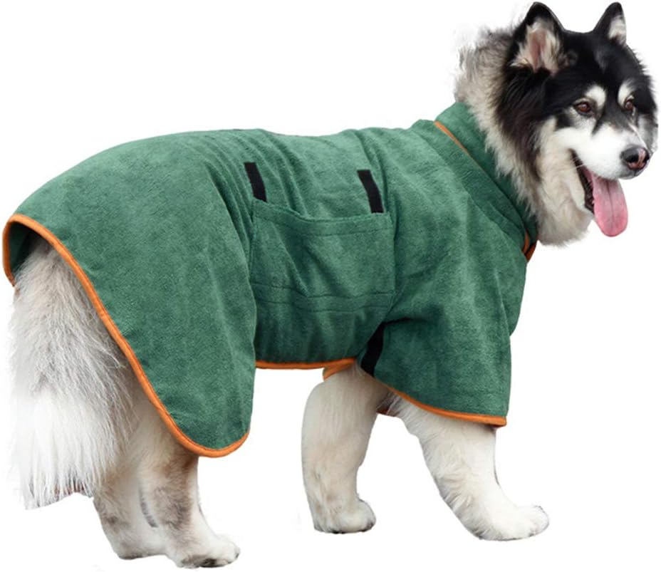 Pet Drying Robe – Super Absorbent, Full-Body Wrap