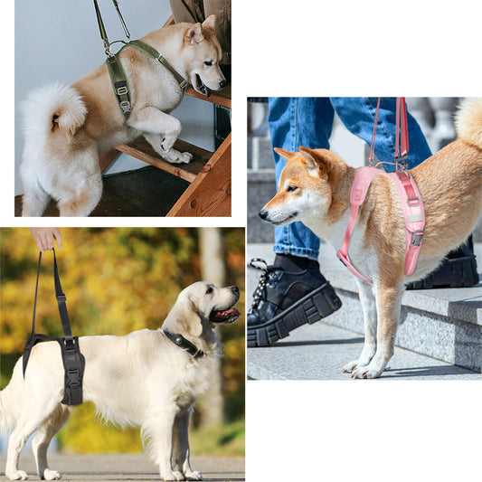 Tactical Dog Lift Harness – 2-in-1 Modular Front & Rear Leg Support for Senior, Recovering & Disabled Dogs