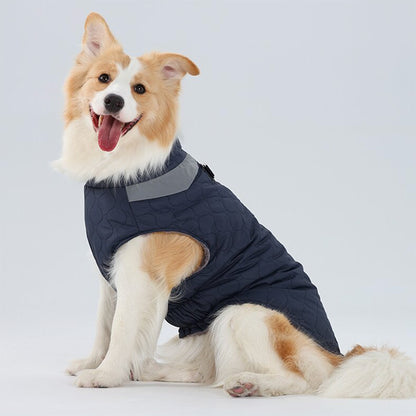 Warm Quilted Winter Dog Coat
