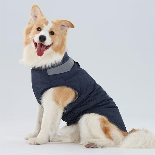 Warm Quilted Winter Dog Coat