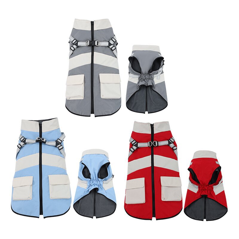 Fleece-Lined Outdoor Dog Vest