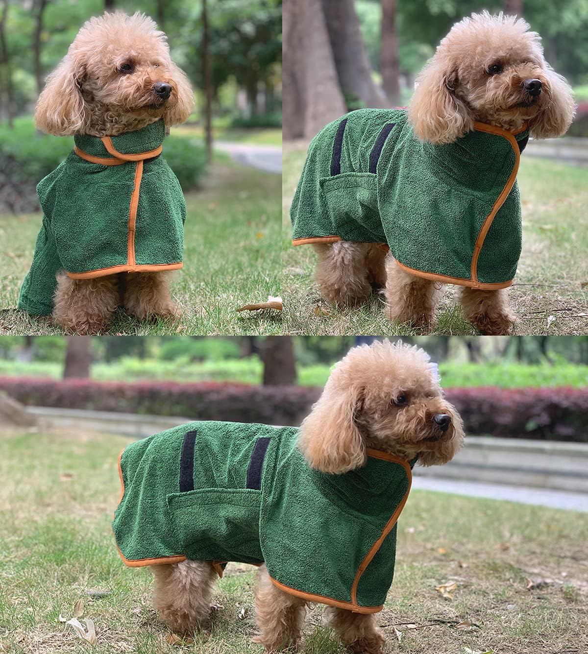 Pet Drying Robe – Super Absorbent, Full-Body Wrap