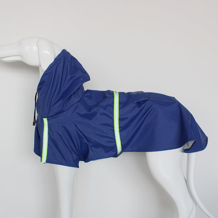 Lightweight Reflective Dog Raincoat