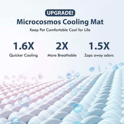 Pet Ice Silk Cooling Mat — Self-Cooling Summer Pad for Dogs & Cats