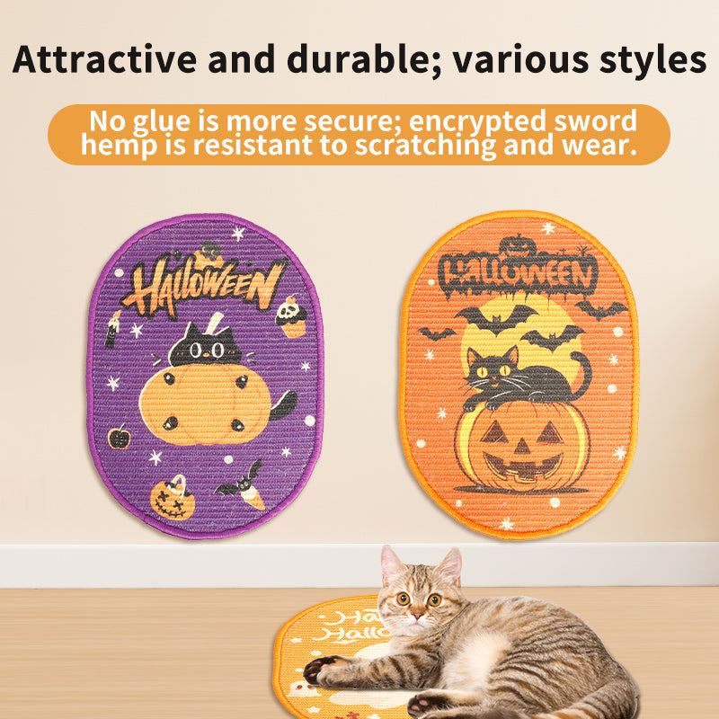 Festive Vibe Adhesive Sisal Cat Scratching Pad
