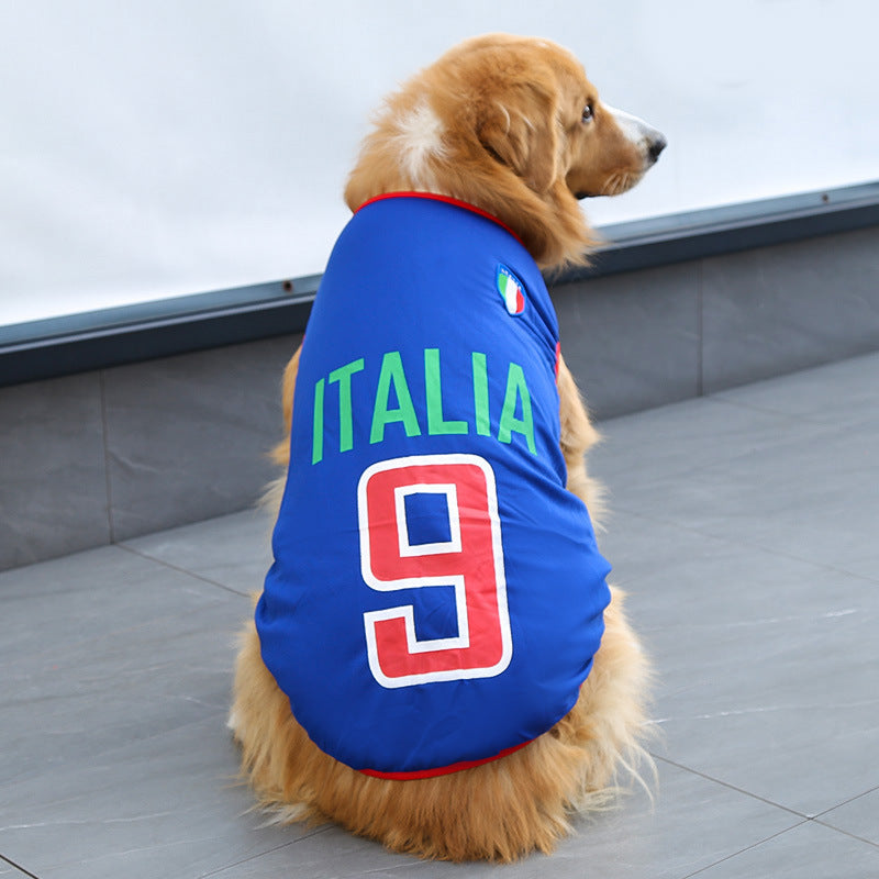 Dog Fan Jerseys (Soccer & Basketball Teams)