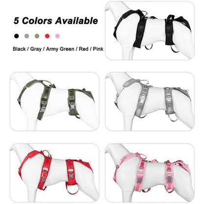 Tactical Dog Lift Harness – 2-in-1 Modular Front & Rear Leg Support for Senior, Recovering & Disabled Dogs