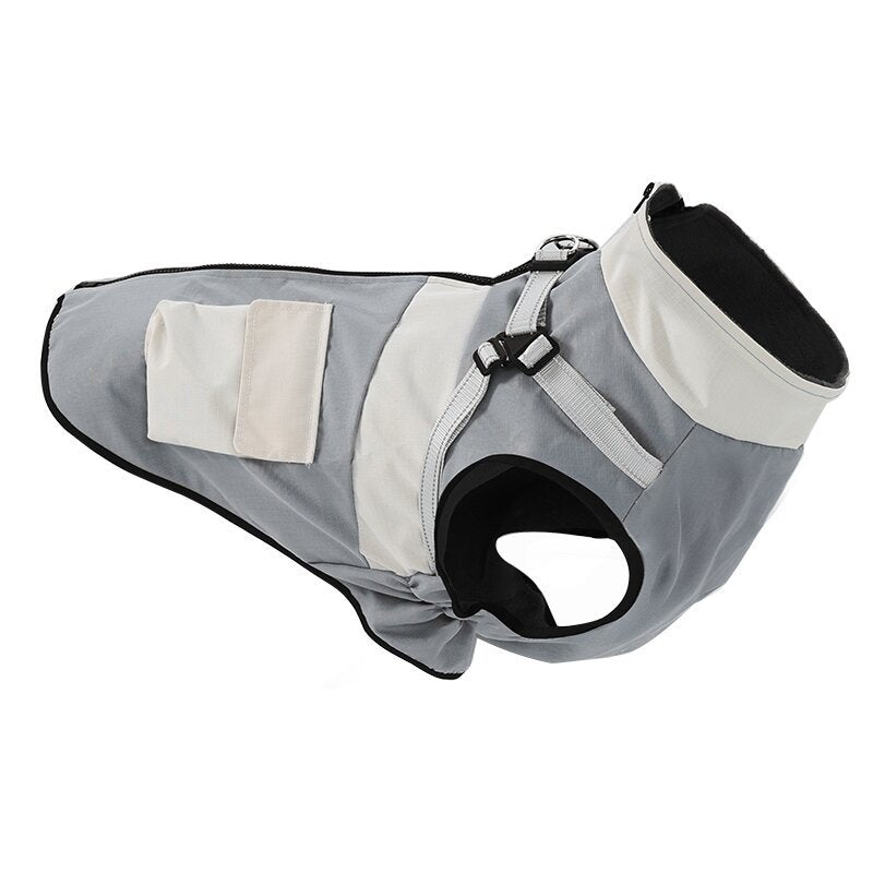 Fleece-Lined Outdoor Dog Vest