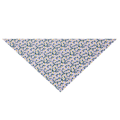 Cotton Floral Dog Bandanas, Pet Triangle Scarf Bibs for Puppy