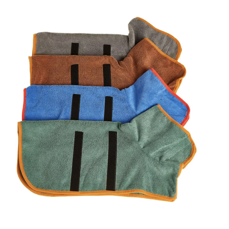 Pet Drying Robe – Super Absorbent, Full-Body Wrap