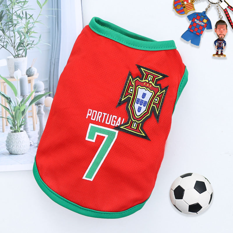 Dog Fan Jerseys (Soccer & Basketball Teams)