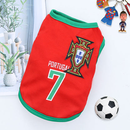 Dog Fan Jerseys (Soccer & Basketball Teams)