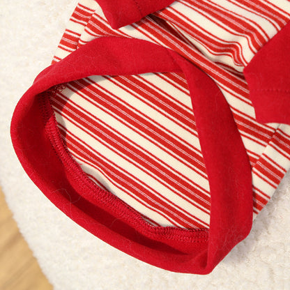 Adorable Striped Pet Tee – Cute Base Layer for Dogs & Cats