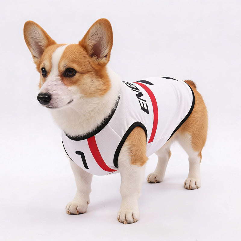 Breathable Pet Football Jersey Dog Soccer Sport Shirt
