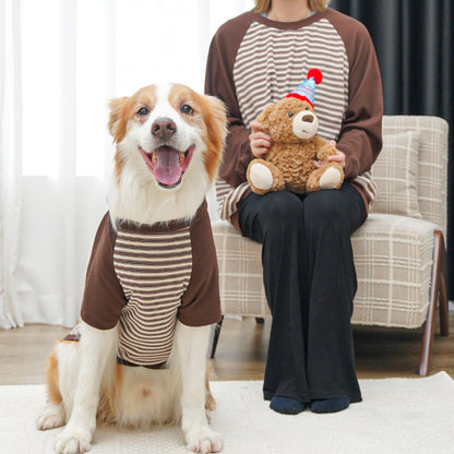 Adorable Striped Pet Tee – Cute Base Layer for Dogs & Cats