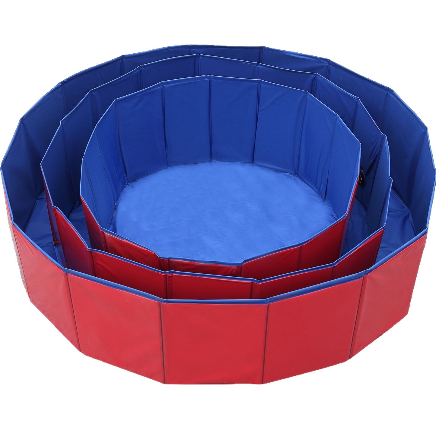 Foldable Pet Pool, Portable PVC Bath Tub for Dogs & Cats