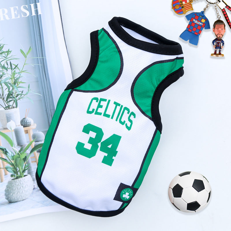 Dog Fan Jerseys (Soccer & Basketball Teams)