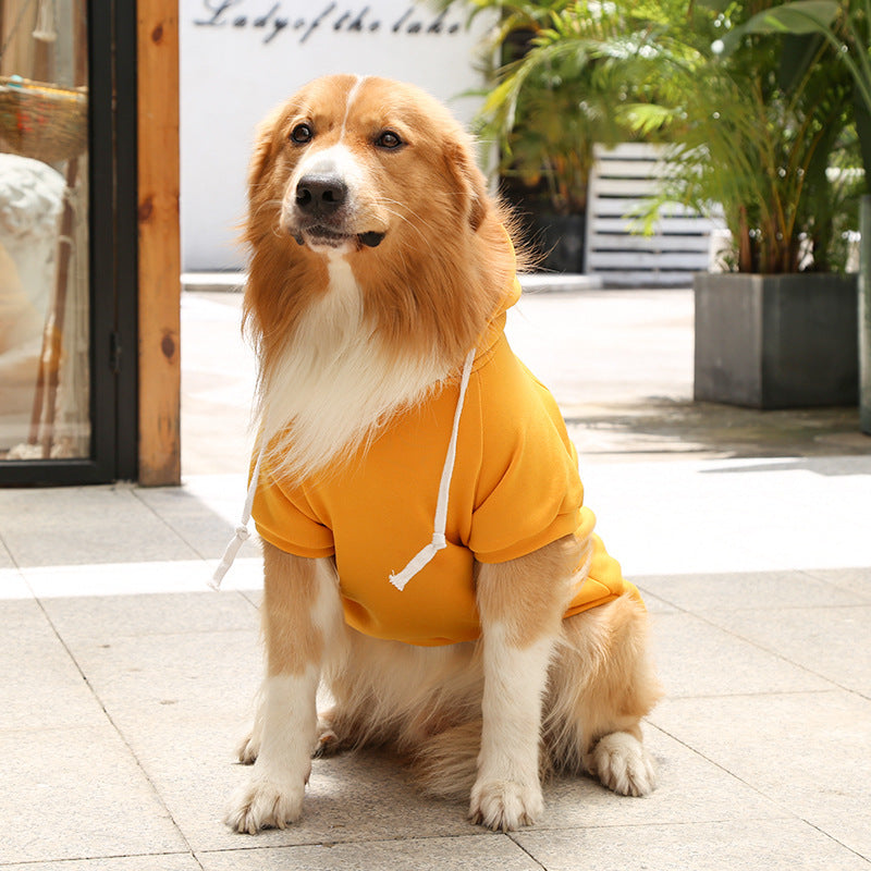 Cozy Fleece Hoodie with Zip Pocket for Dogs & Cats – All Sizes
