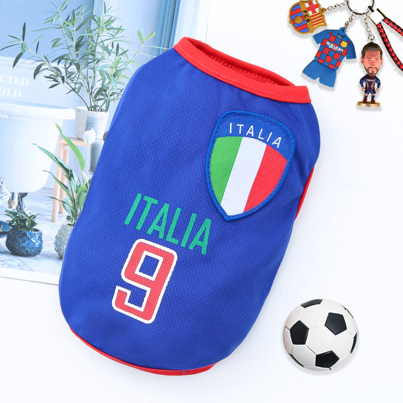 Dog Fan Jerseys (Soccer & Basketball Teams)