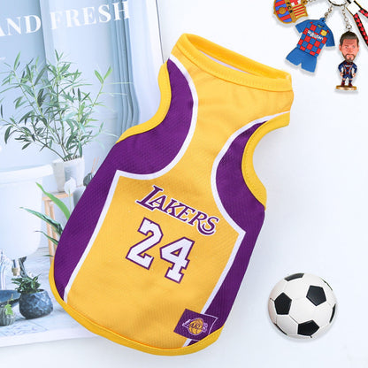 Dog Fan Jerseys (Soccer & Basketball Teams)