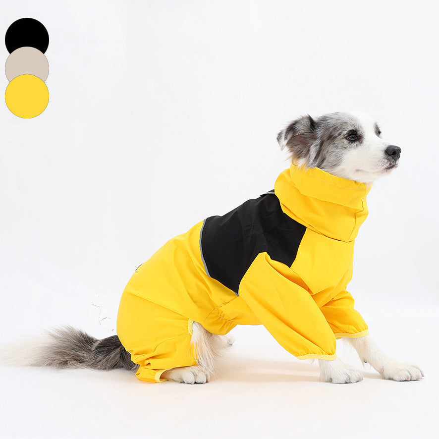 Waterproof Dog Rain Suit | Full-Body Rain & Mud Protection