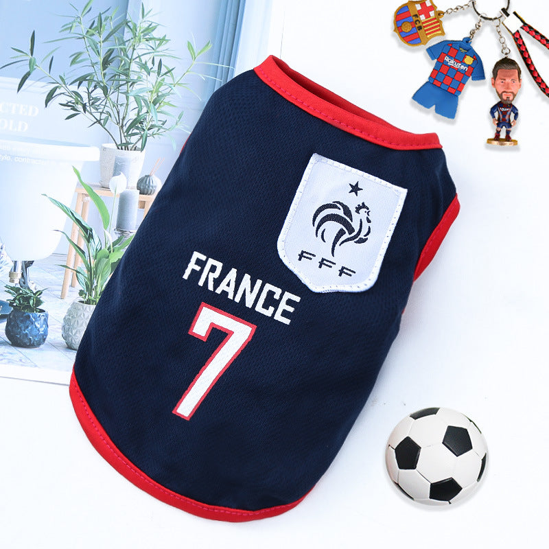 Dog Fan Jerseys (Soccer & Basketball Teams)