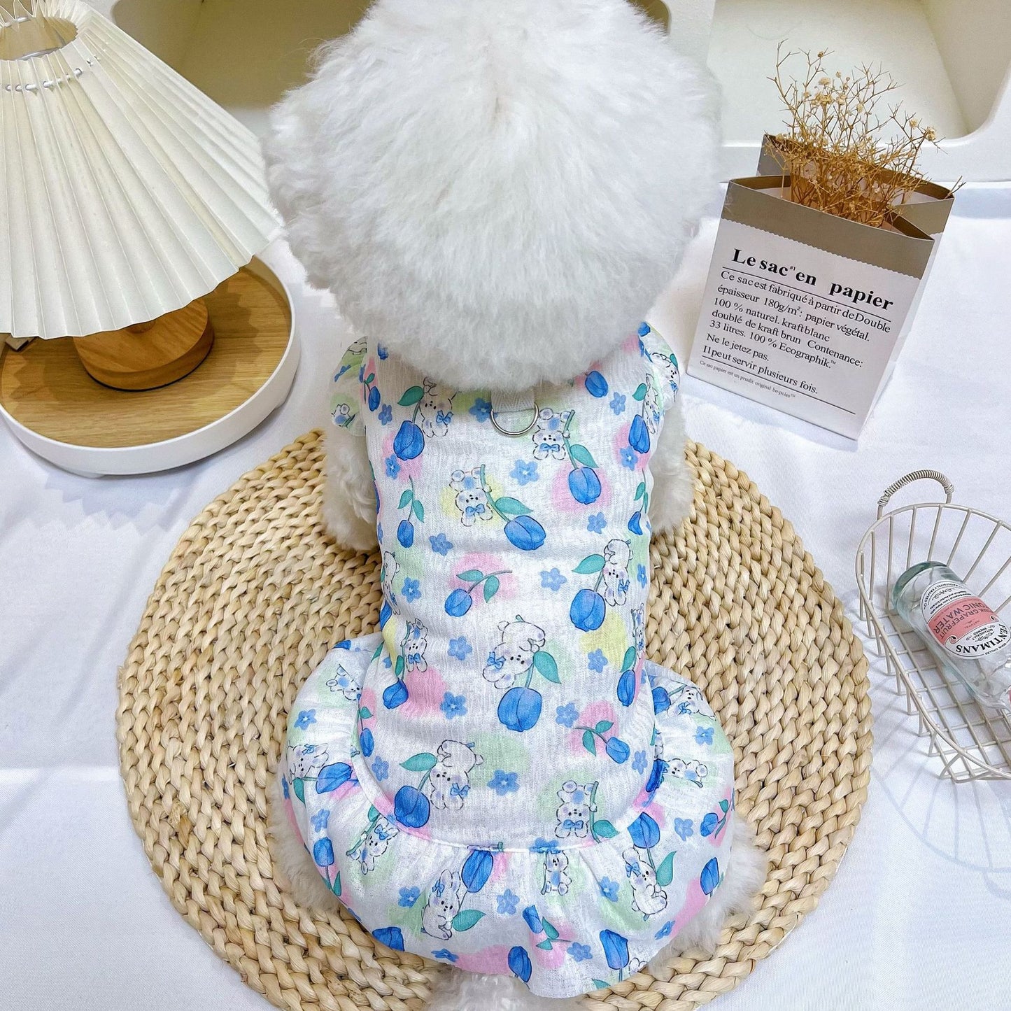 Summer Thin Pet Sun Protection Vest – Anti-Shedding Dog & Cat Dress for Small/Medium/Large Breeds