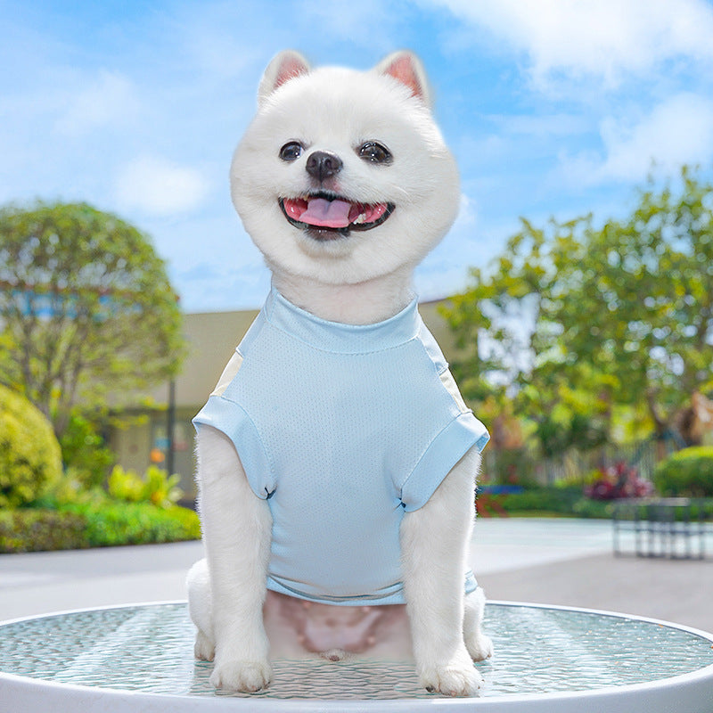 Ice Silk Sun Protection Quick Dry Dog T-Shirt