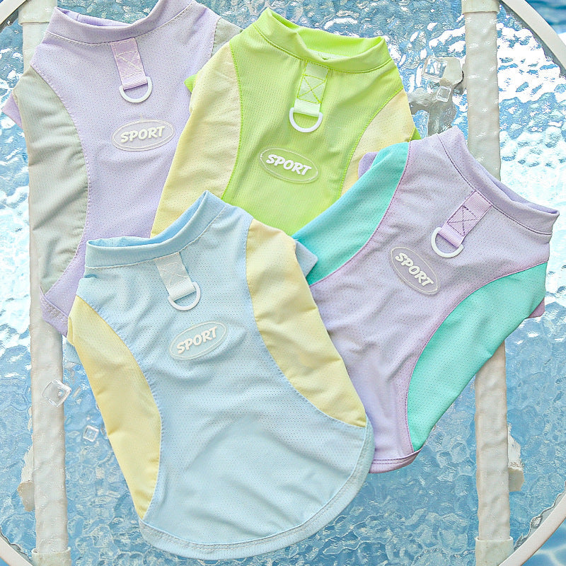 Ice Silk Sun Protection Quick Dry Dog T-Shirt