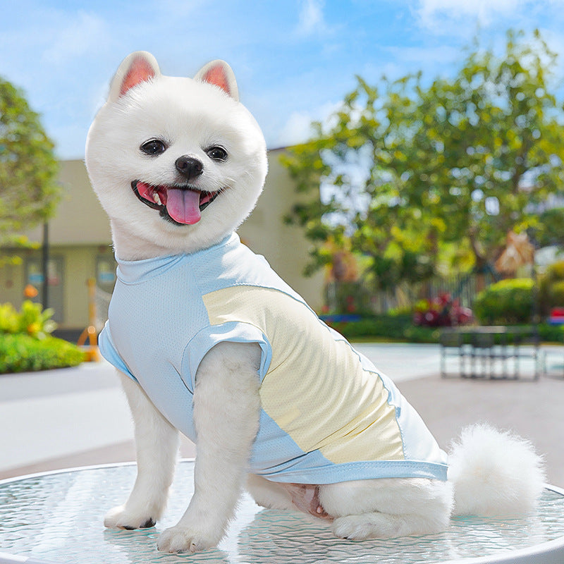 Ice Silk Sun Protection Quick Dry Dog T-Shirt