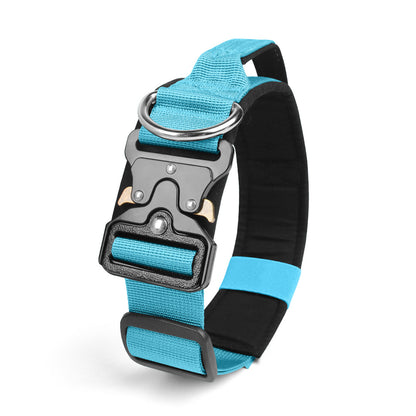 Tactical Dog Collar with Handle - Anti Pull