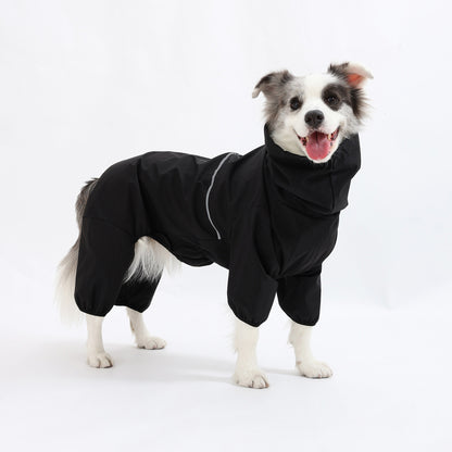 Waterproof Dog Rain Suit | Full-Body Rain & Mud Protection