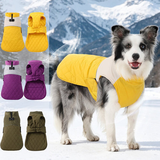 Quilted Dog Winter Coat