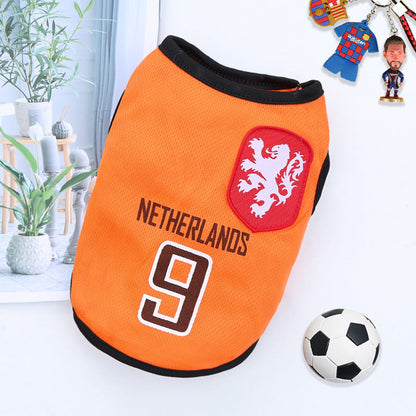 Dog Fan Jerseys (Soccer & Basketball Teams)