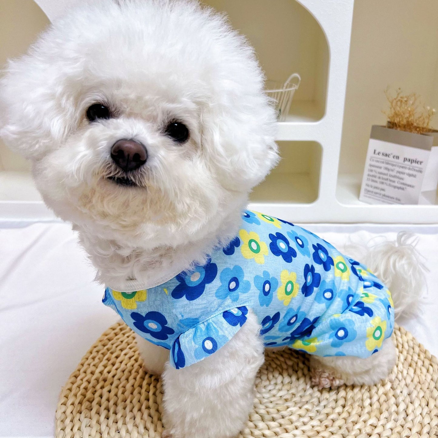 Summer Thin Pet Sun Protection Vest – Anti-Shedding Dog & Cat Dress for Small/Medium/Large Breeds