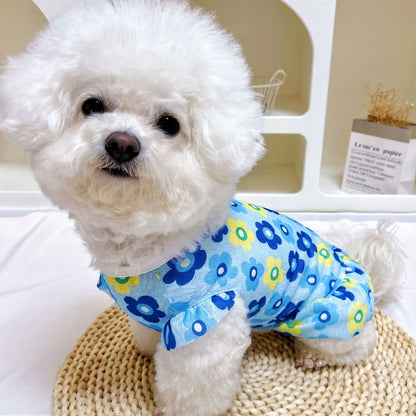 Summer Thin Pet Sun Protection Vest – Anti-Shedding Dog & Cat Dress for Small/Medium/Large Breeds