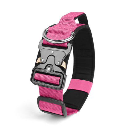 Tactical Dog Collar with Handle - Anti Pull