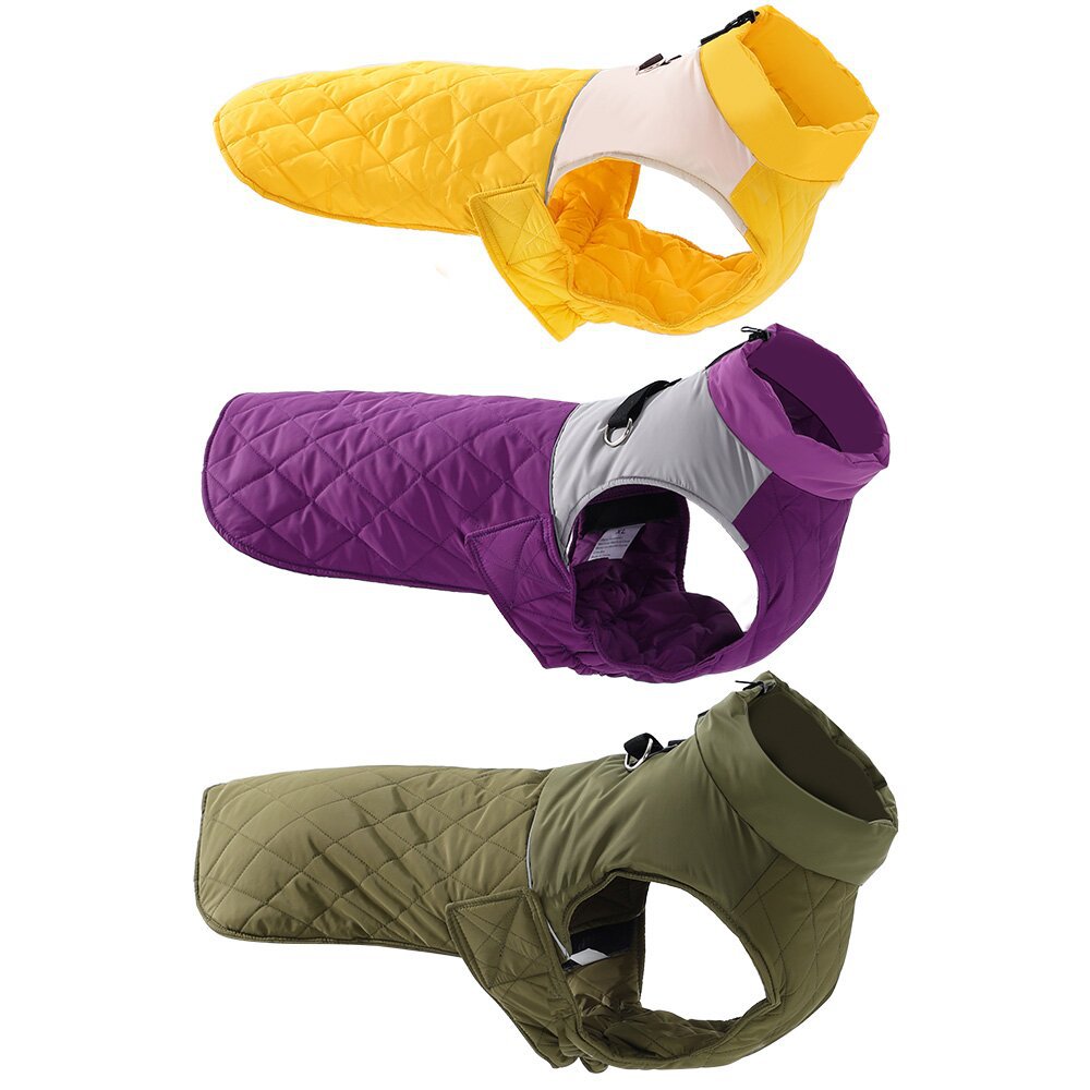 Quilted Dog Winter Coat
