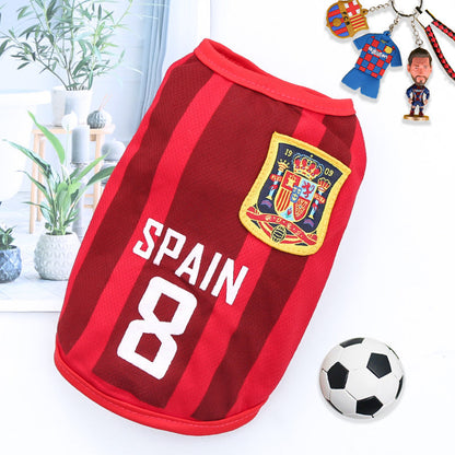 Dog Fan Jerseys (Soccer & Basketball Teams)