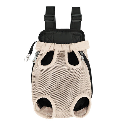 Pet Comfort Carrier Backpack- Adjustable Hands-Free Travel Bag for Cats & Dogs