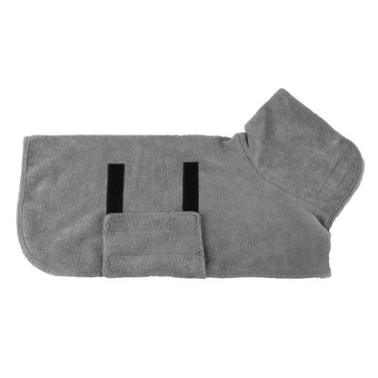 Pet Drying Robe – Super Absorbent, Full-Body Wrap