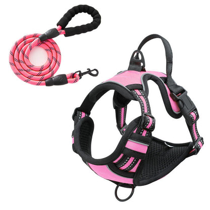 No Pull Dog Harness with  A Free Heavy Duty 5ft Dog Leash